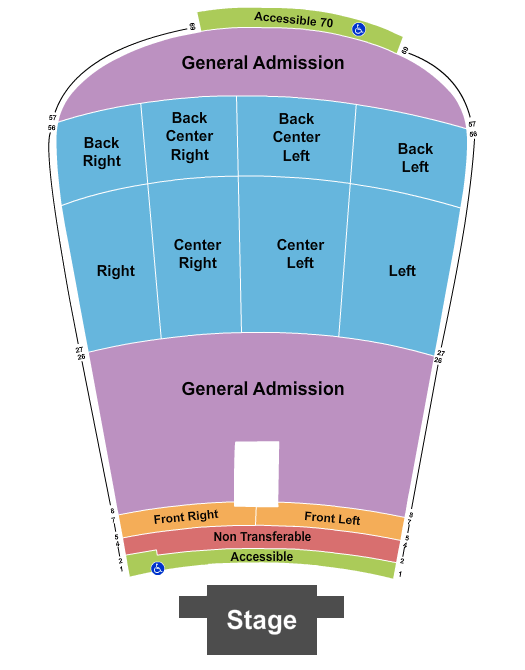 Red Rocks Amphitheatre Elle King Seating Chart
